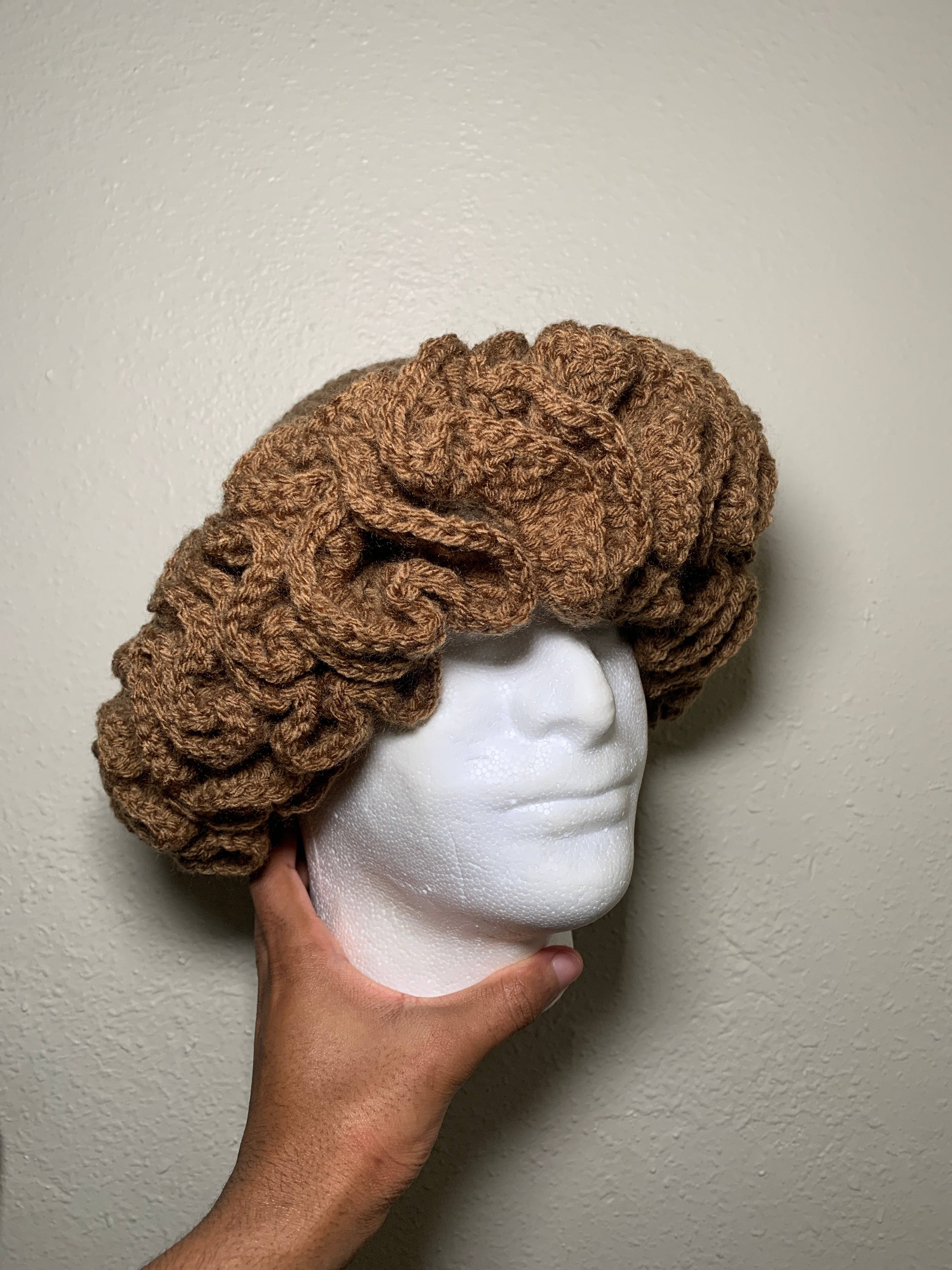 Fluffy Ruffle Hat