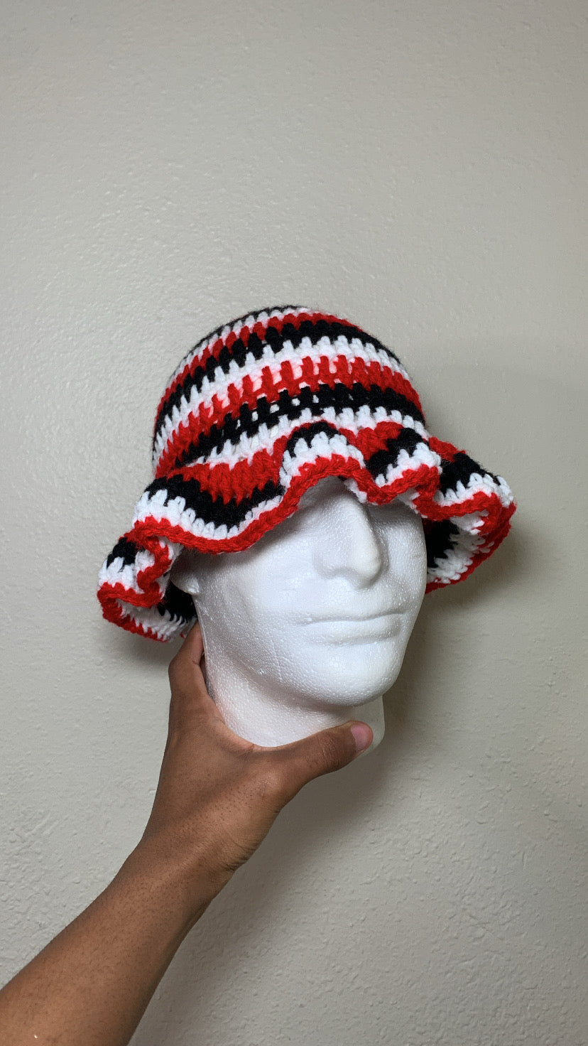 Wavy Brim Bucket Hat