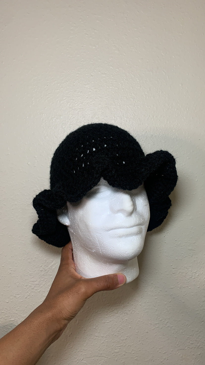 Wavy Brim Bucket Hat