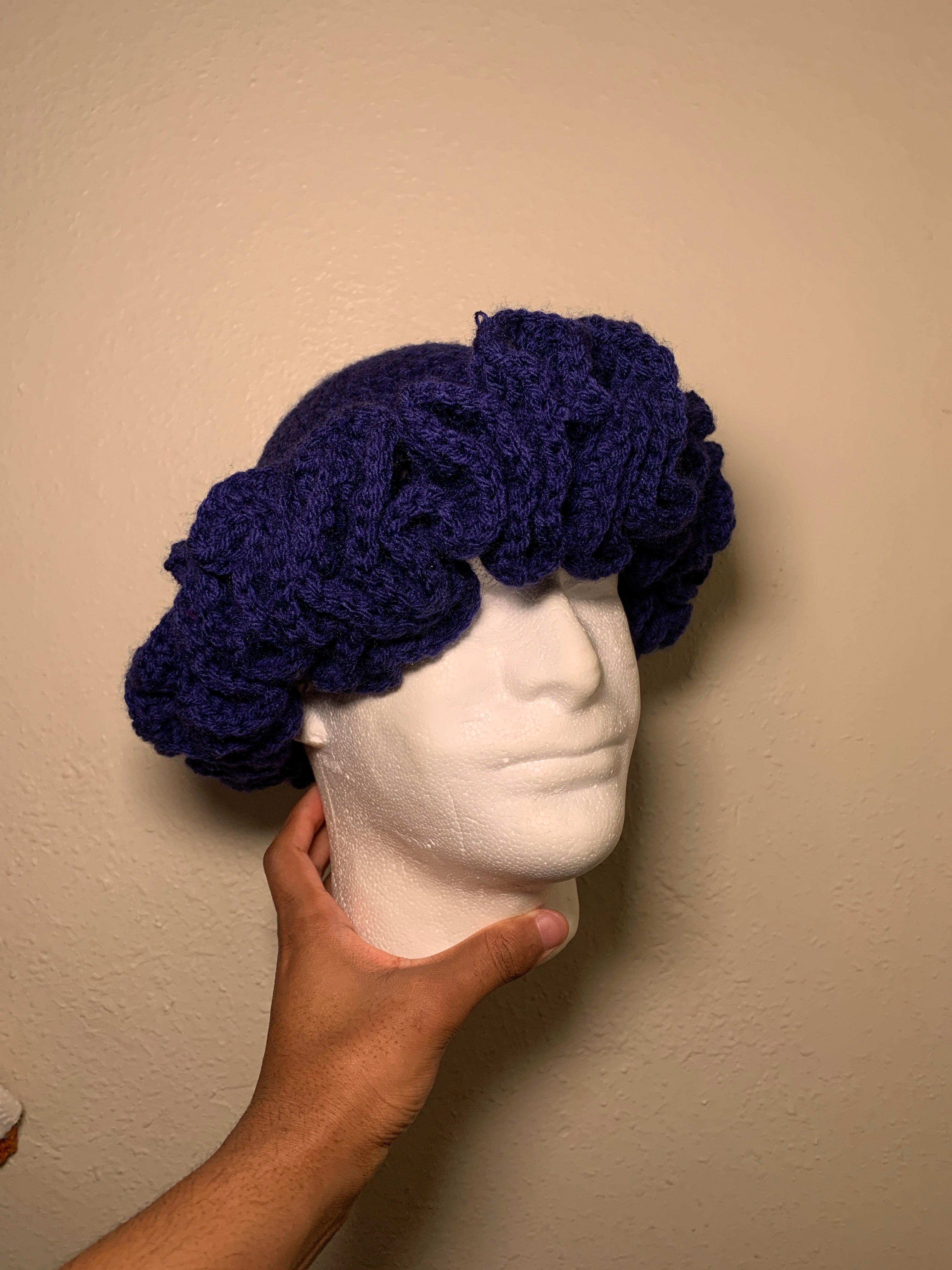 Fluffy Ruffle Hat