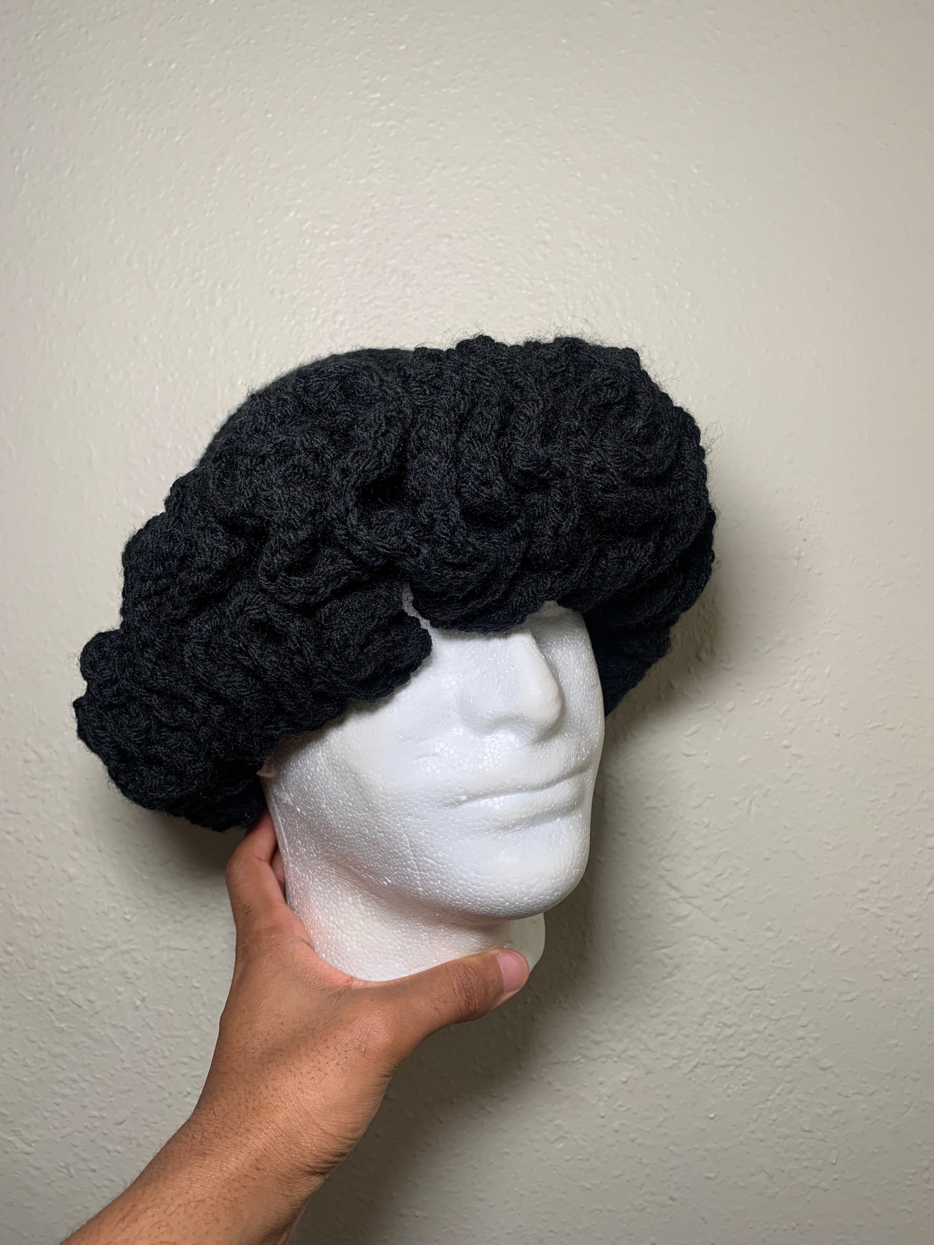 Fluffy Ruffle Hat